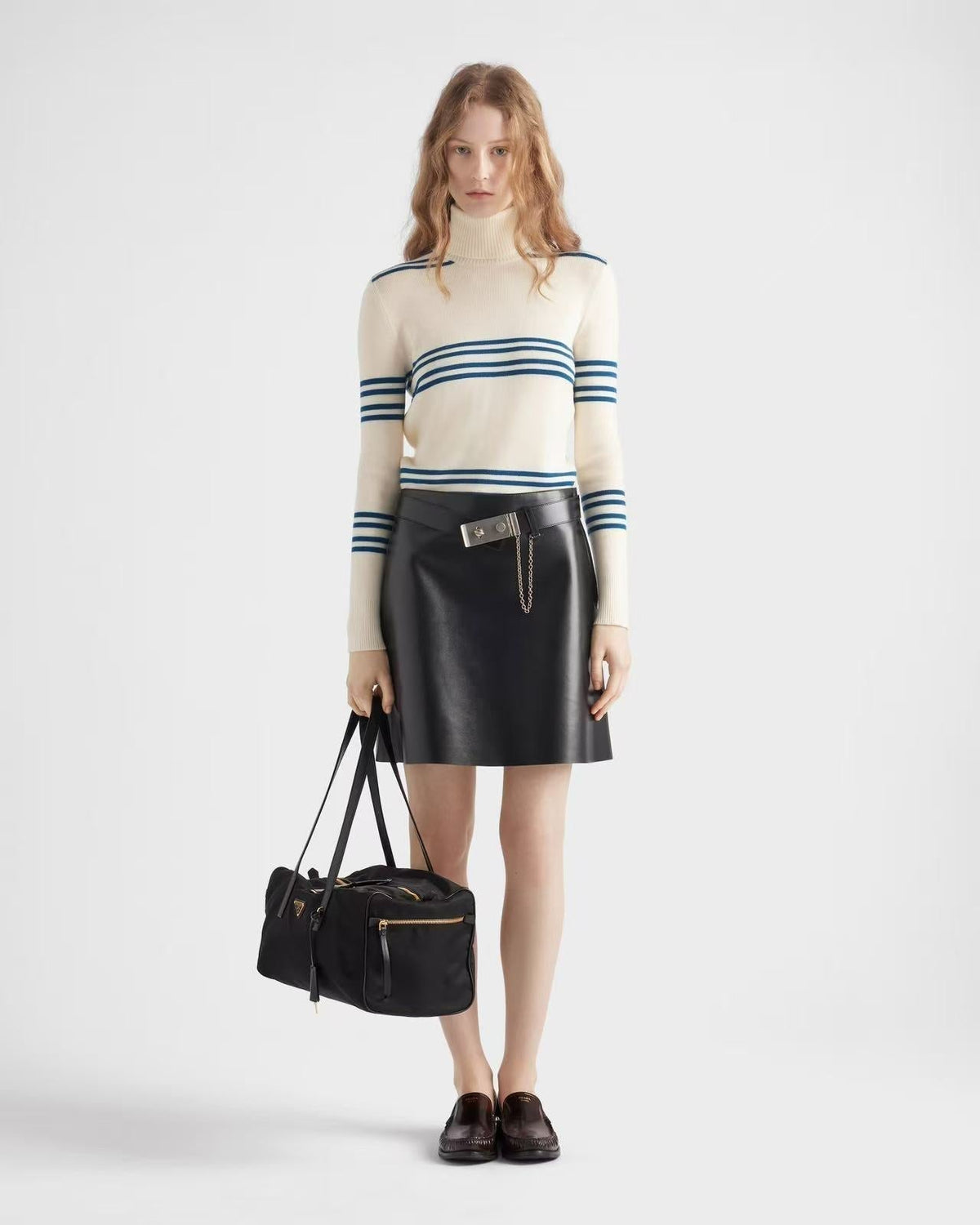Large nylon handbag