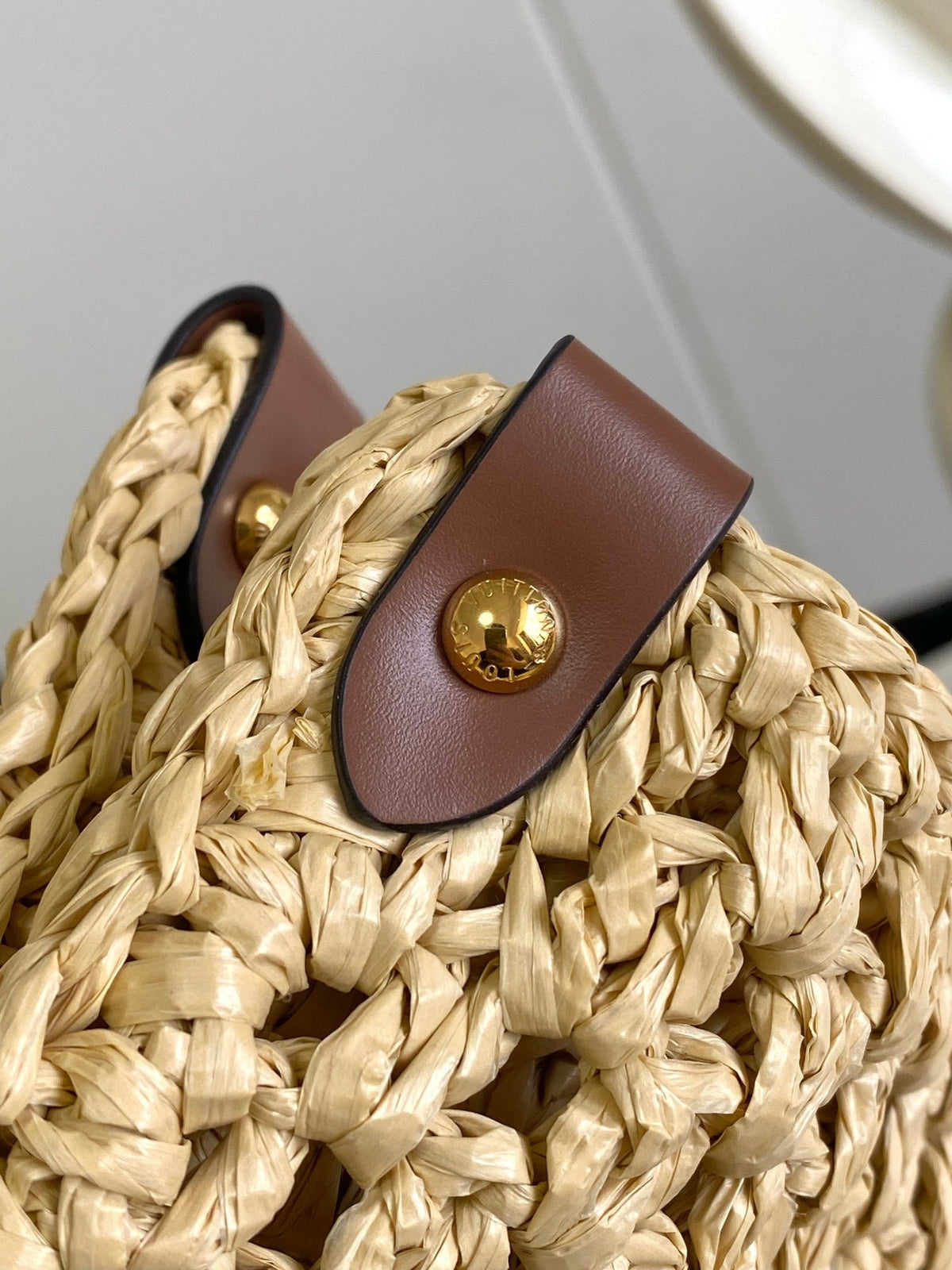 Straw tote bag series