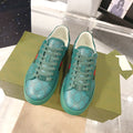 Ace Series GG Crystal Canvas Men's Sneakers (Green) |760775 FACRF 3751