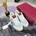 Re-Web Series Men's Sneakers, Light Blue GG Denim 834708 FAEVU 4645