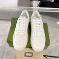 G75 Series Men's White Suede Sneakers| 791742 AADM0 9110