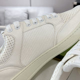 G75 Series Women's White Suede Sneakers| 812656 AADM0 9110