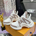 Archlight Sneakers in White Calfskin, Monogram Canvas, or Perforated Leather| 1AB318
