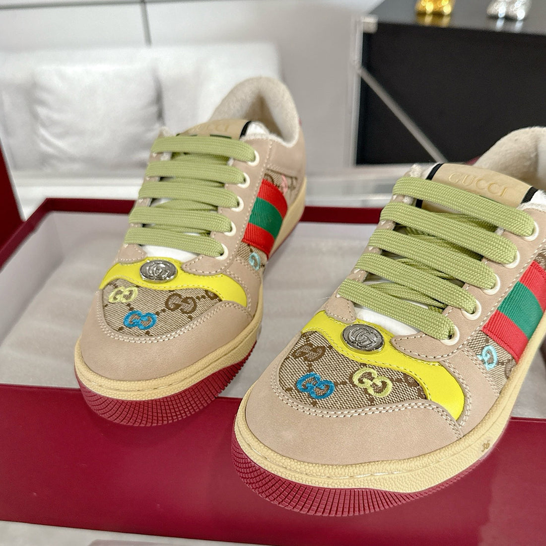 Women's Screener Series Multicolor Canvas Sneakers| 838873 9SFR0 2544