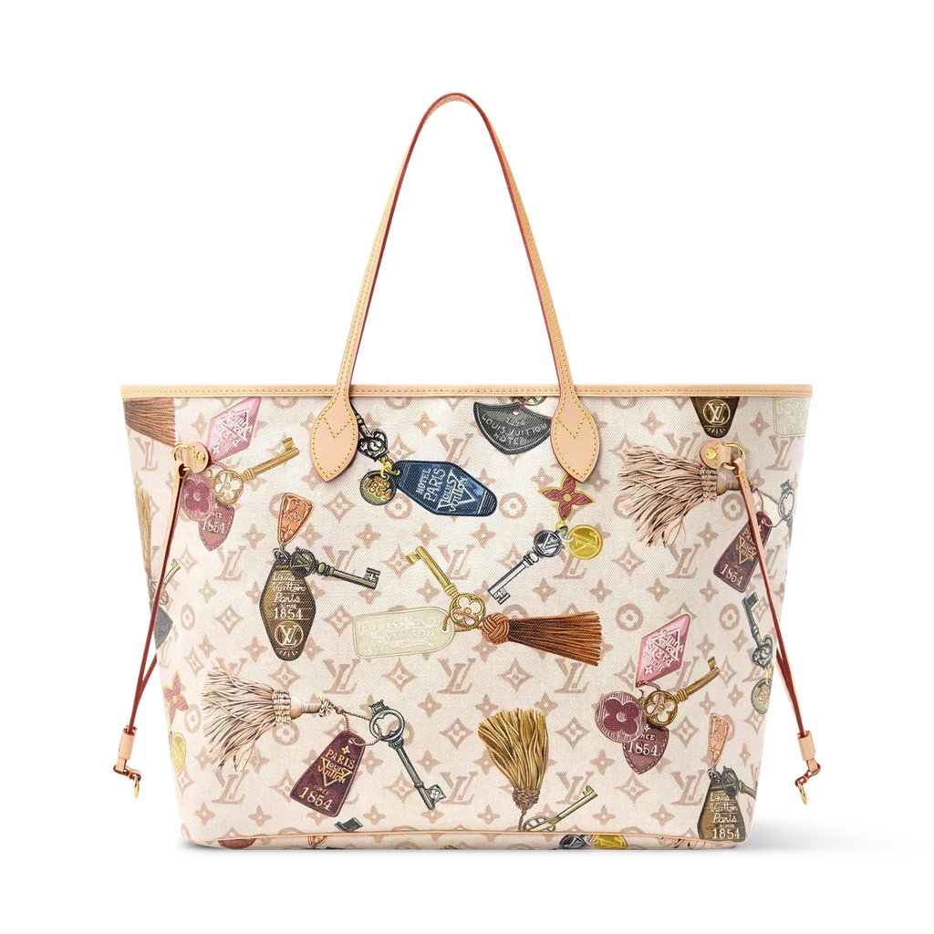 2026 Monogram Canvas Neverfull GM Handbag in a blend of linen and coated canvas M29449