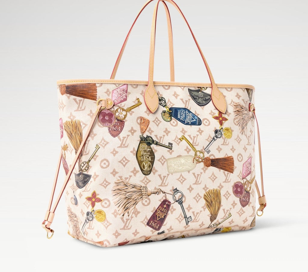2026 Monogram Canvas Neverfull GM Handbag in a blend of linen and coated canvas M29449