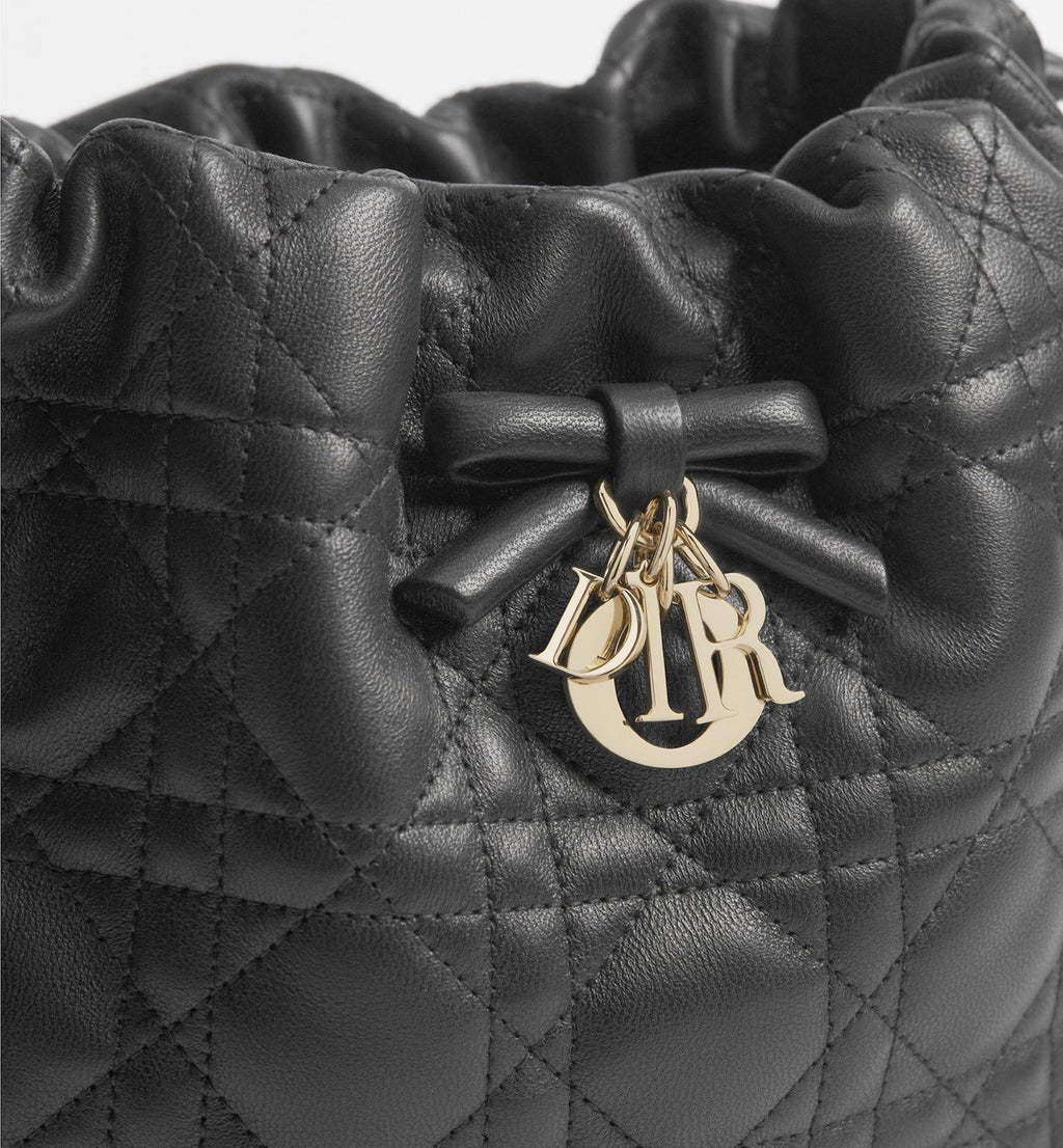 2026 Adiorable Black Mini Bucket Bag S2611OUQA_M900