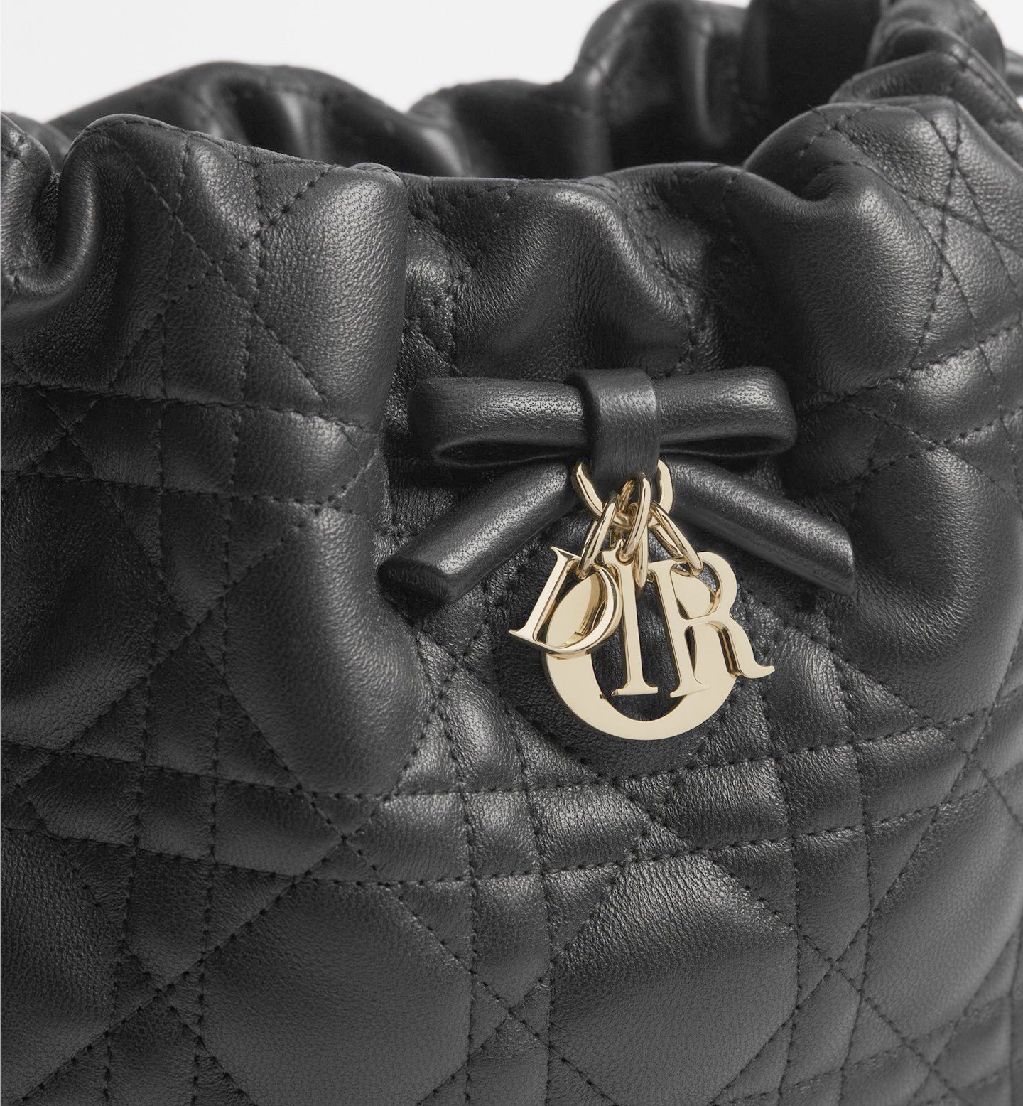 2026 Adiorable Black Mini Bucket Bag S2611OUQA_M900