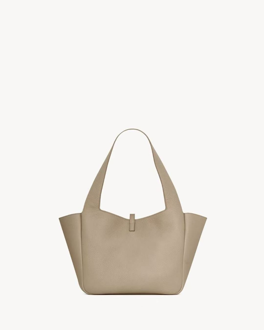 2026 Medium LE 5 À 7 BEA Beige Deer Leather or Cowhide Tote Bag 763435AADUU1346