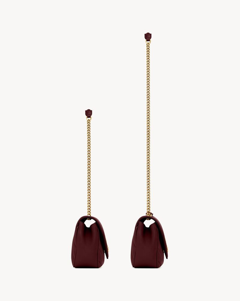 2026 Loulou Series SmallDeep Burgundy Lambskin Shoulder Bag 801437AAEAX6197