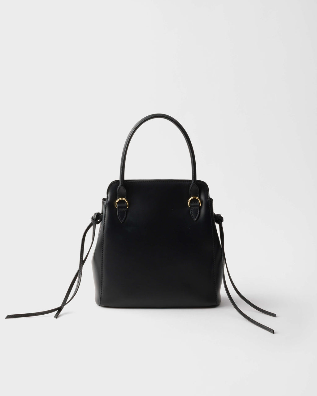2026 Black Mini Leather Handbag 1BA496_2C6A_F0002_V_OOO