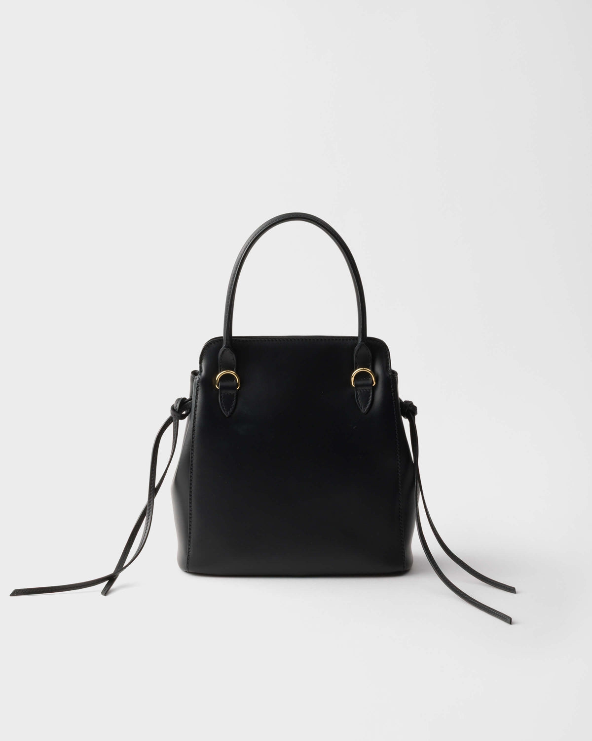 2026 Black Mini Leather Handbag 1BA496_2C6A_F0002_V_OOO