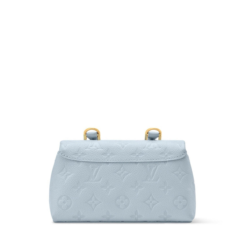 2026 Blue Embossed Calfskin Nano Madeleine Handbag M29352