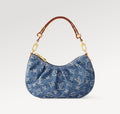 2026 Blue Monogram Jacquard Denim Handbag M13571