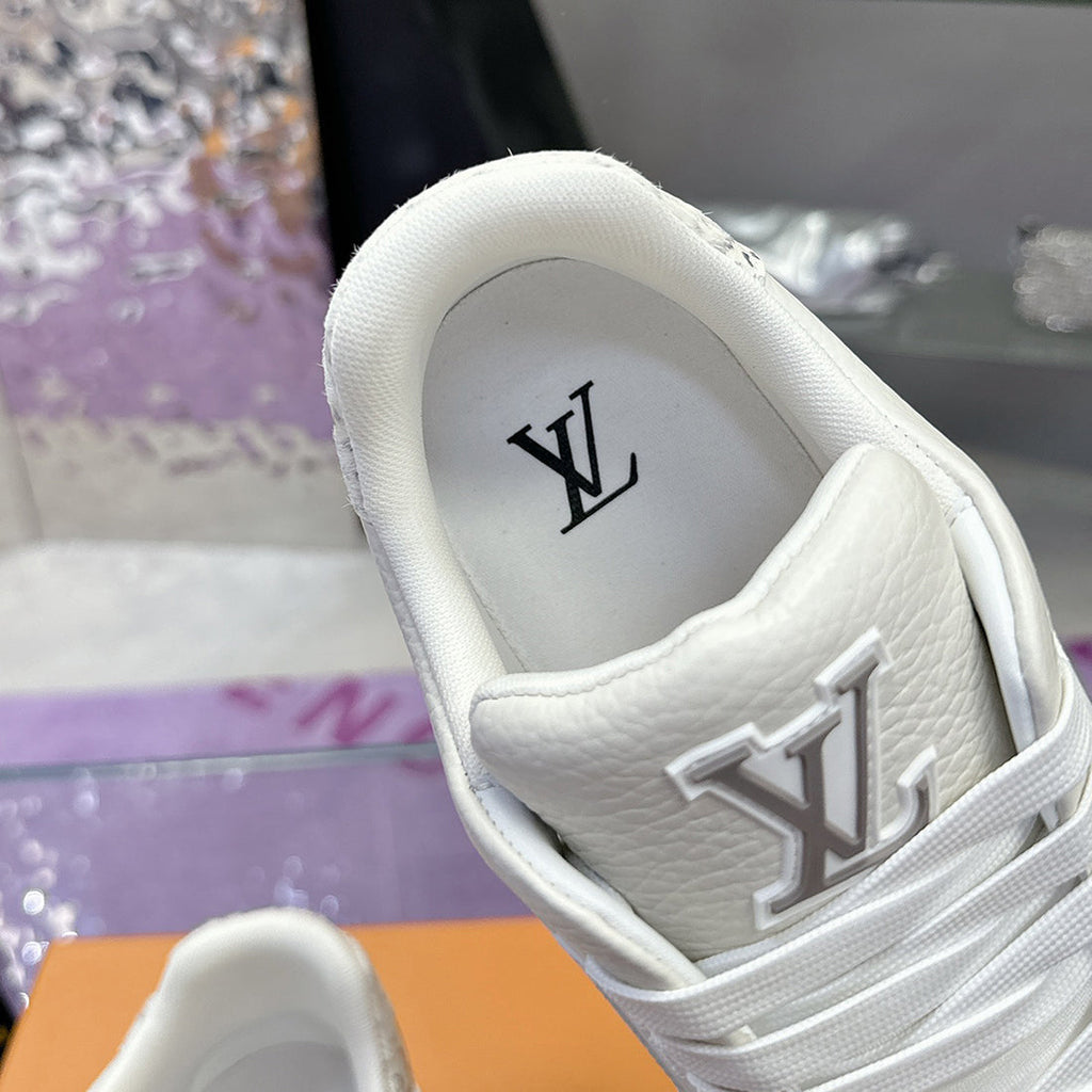 Men's Trainer Sneaker White Patchwork Snake Print |1AB8PT